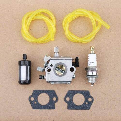 Carburetor Kit Fuel Line Filter For Stihl 030 031 031AV 031 AV Chainsaw Walbro WA-2 Carb, 11131200602