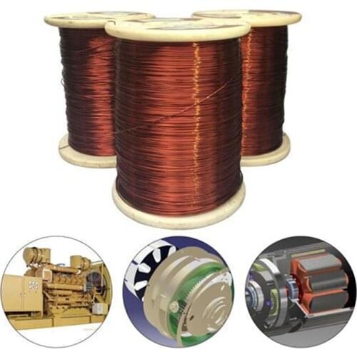0.13mm 0.25mm 0.51mm 1mm 1.25mm copper wire Magnet Wire Enameled Copper Winding wire Coil Copper Wire Winding wire Weight 100g