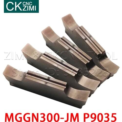 MGGN300-JM P9035 Cutting Grooving Blade Double-headed Indexable Grooving Blade CNC Tools Grooving Inserts Carbide Inserts cutter
