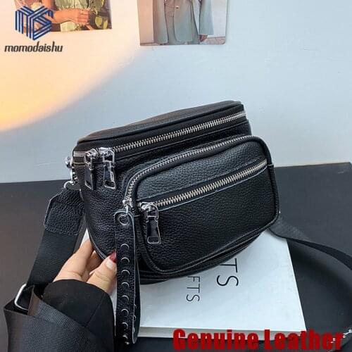 100% Genuine Leather New Luxury Handbags Women Bags Designer Fashion Cowhide Shoulder Handbags Crossbody Saddle Bag