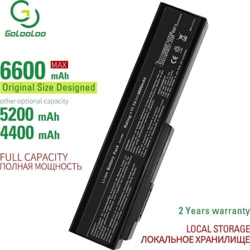 6600 mAh 11.1V New Laptop Battery For Asus N61J N61Jq N61V N61Vg N61Ja N61JV N53 M50 M50s N53S A32-M50 A32-N61 A32-X64 A33-M50