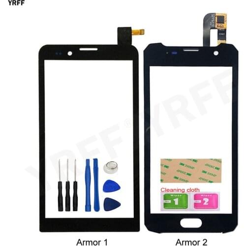 New Phone Screen For Ulefone Armor 2 Touch Screen Digitizer Glass Panel Front Glass 100% Testd