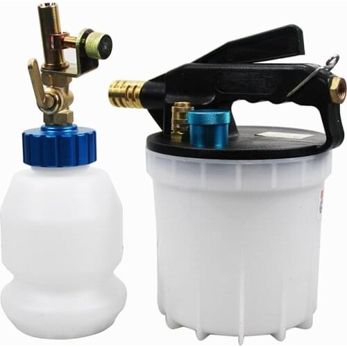 Pneumatic Brake Fluid Extractor &Automatic Refilled Bottle 2L Brake Oil & Fluid Extractor Pneumatic Brake Bleeder Tool Kit