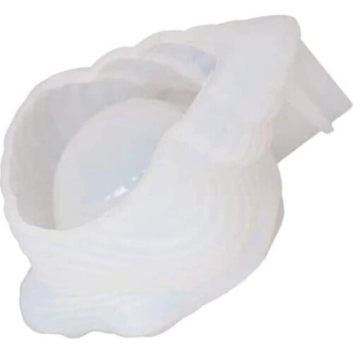 Conch Tray Resin Silicone Mold, Used to Make Jewelry Storage Tray, Makeup Sponge Holder, Cutlery Tray, Home Decoration