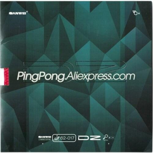 SANWEI DZ Pips-long (DIZZY, Pips Treated, ITTF Approved) SANWEI Table Tennis Rubber Topsheet OX without Sponge