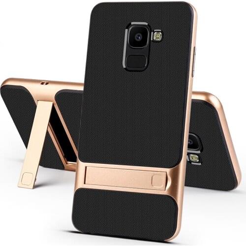 Silicon Mobile Phone Case for Samsung Galaxy J6/J6 Plus Prime 2018 Full Protective Back Cover J6Plus J6Prime 3D Shockproof Armor