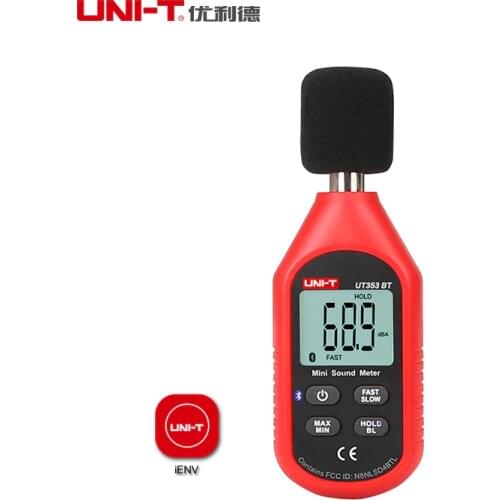 UNI-T Noise Measuring Instrument Decibel db Meter Range 30~130dB Mini Audio Digital Sound Level Meter Decibel Monitor UT353