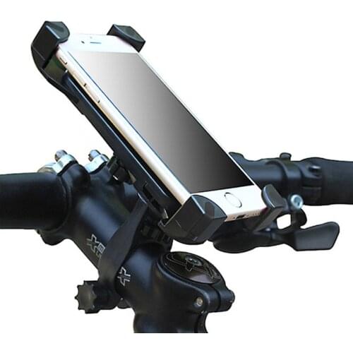 Bicycle Phone Holder Mobile Support Telephone Velo Scooter Motorcycle Phone Mount GPS Holder Bike Handlebar Clip Bracket Stand