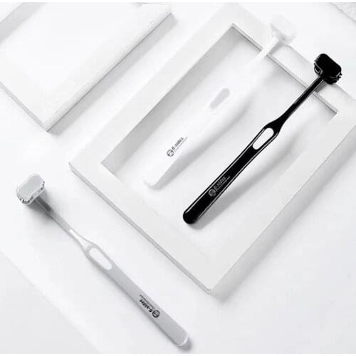 New Six-sided Care Toothbrush Ultra-fine Soft Toothbrush Adult Tooth Brush Fully Wrapped U-shaped Toothbrush Teeth Deep Cleaning