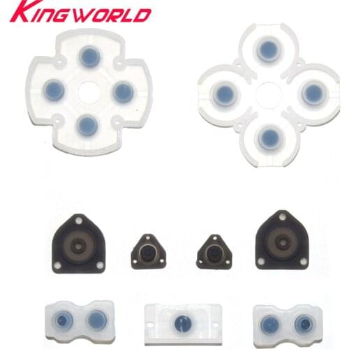 100sets Conductive Rubber for Sony for Sony Playstation 4 For ps4 Soft Rubber Silicone Conductive Button Pad