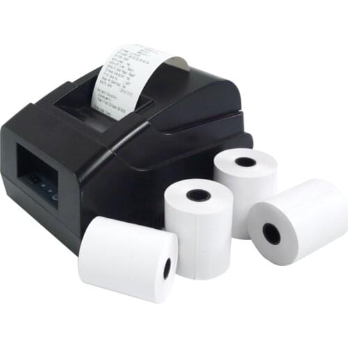50 rolls) Factory Direct Sales Thermal Receipt Paper 57 x 50mm Cash Register Paper Roll 2 1/4" x 85' drop shipping service