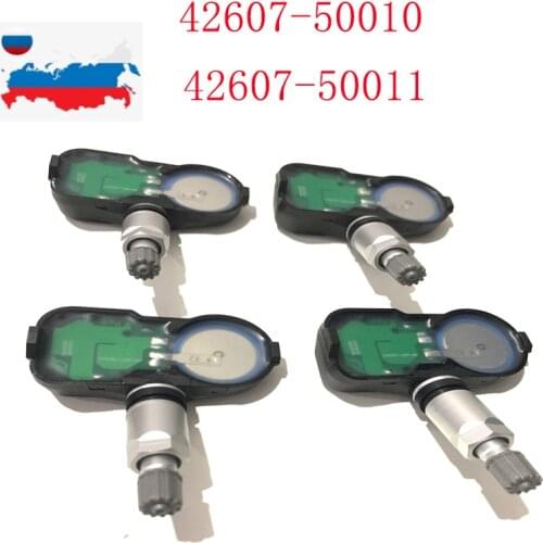 4pcs 433MHz Tire Pressure Sensor FOR 2005-2012 Lexus GS ES LS PMV-107K TPMS TIRE PRESSURE MONITOR SNSOR 42607-50010 42607-50011