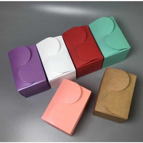 5pcs/lot Colorful Paper Can DIY Design Packaging Gift Box Jewelry Accesssories Storage Paper Box Cosmetics Show Paper Box