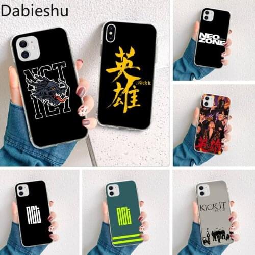 Kpop NCT 127 Neo Zone Silicone Black Phone Case for iPhone 11 pro XS MAX 8 7 6 6S Plus X 5S SE 2020 XR cover