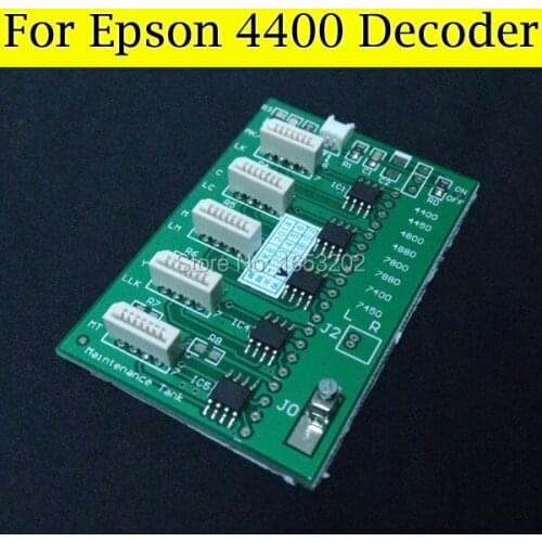 HOT SELLING!! for epson 4400 decoder card Easy to install Chip decoder card for Epson Stylus PRO 4400 Wide format printer
