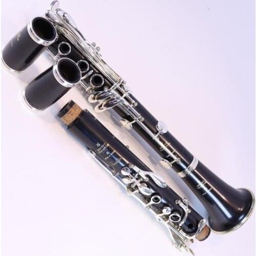 Music Fancier Club Bakelite Bb Clarinets TRADITION Professional Clarinet Silver Plated Keys 17 Keys With Case Mouthpiec