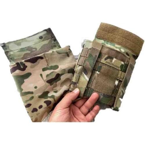 Outdoor 1 pair of JPC AVS XPC Side Plate Pouch Set 6 * 6 "Vest Elastic Side Panel Bag