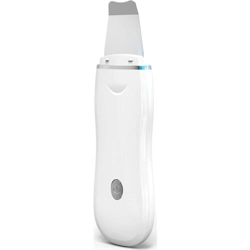 Professional Ultrasonic Facial Skin Scrubber Ion Deep Face Cleaning Peeling Rechargeable Skin Care Device Beauty Instrument