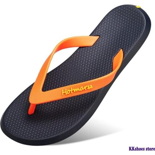 New Men Flip Flops Beach Flat Sandals Designer Slippers Summer Shoes Fashion Slides Rubber Clogs Zapatos Hombre