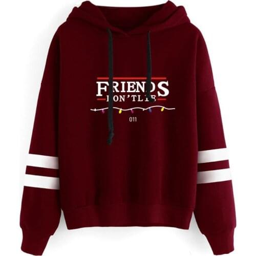 Stranger Show Things Hawkins Middle School AV Club Hoodie Sweater F42F