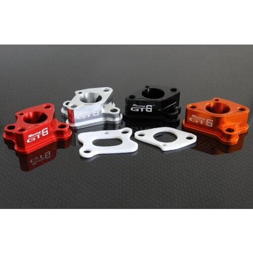 GTBRacing Alloy Metal Intake Manifold with TFL White Gasket for HPI km rv baja 5b ss