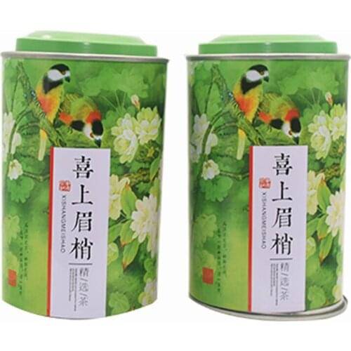 Xin Jia Yi Packing Round Tin Box Paint Tin Can Wholesale Manufacturers Coffee Tin Can Packaging Hinged Lid Tin Box