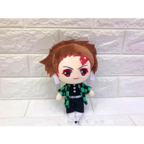 Japan Comic Anime Cute Demon Slayer: Kimetsu No Yaiba Kamado Tanjirou Agatsuma Zenitsu Tomioka Giyuu Soft Plush Doll Toys