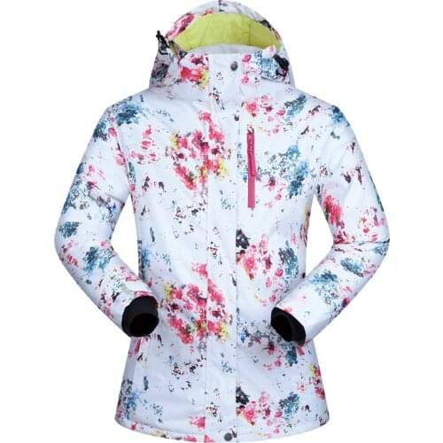 Women Snow Jackets Ski Coats Underwear Windproof Waterproof Breathable Skiing and Snowboarding Coats Thermal Clothing Casual New