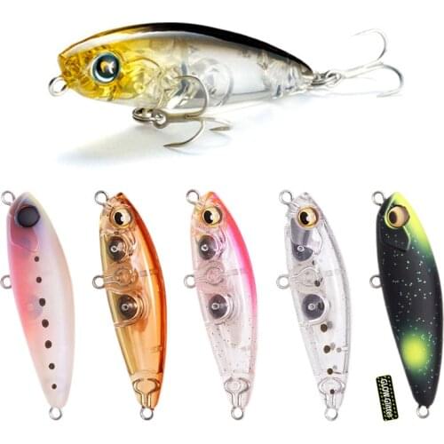 1Pcs Sinking Pencil Glow Lures 43mm 4.1g Black Minnow Fishing Lure Artificial Bait Hard Bait Fishing Tackle Accessories