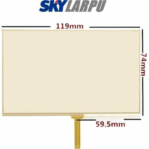 10 Pcs New 5"Inch Touchscreen Panels for TomTom VIA 1525 1535 GPS Touch Acreen Sigitizer Replacement Panel Glas Free Shipping