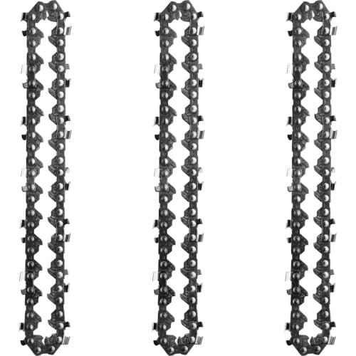 133mm Mini Portable 65#Mn Chainsaw Chain 28E-Chain Link 14T Electric Saw Replacement Accessory for Wood Cutting Tool Fittings