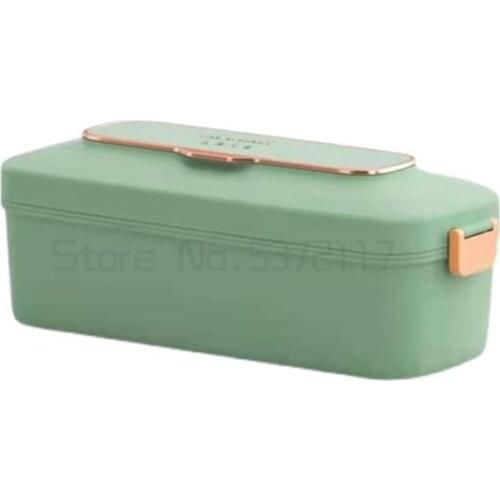 Household vacuum cold insulation heating lunch box heat preservation lunch box hot lunch box