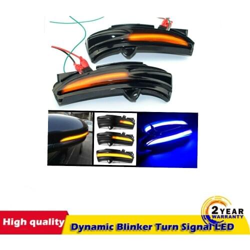 For FORD MONDEO MK5 2014-2019 MK V 5 LED Side Wing Dynamic Turn Signal Light Rearview Mirror Indicator car accessories