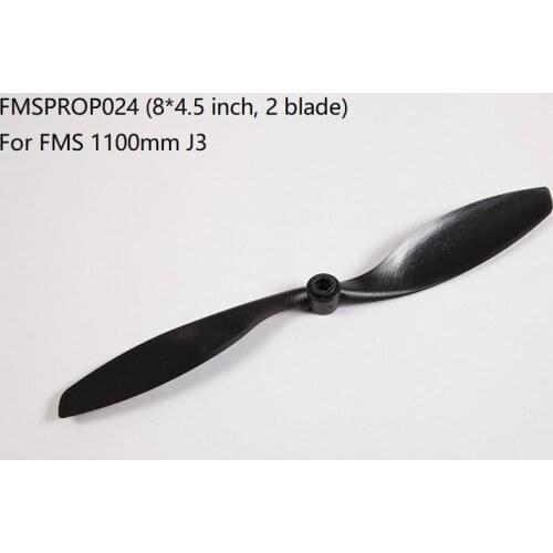 FMS Propeller 8x4.5 inch 2 blade FMSPROP024 for 1100mm 1.1m J3 Cub Piper RC Airplane Aircraft Model Plane Spare Parts