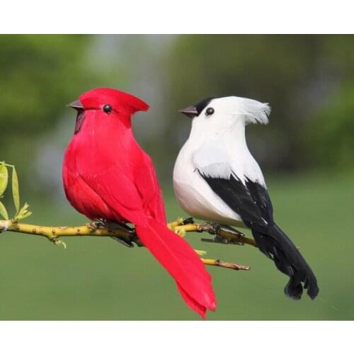 Artificial Birds Model Outdoor Home Garden Lawn Tree Decor Craft Bird For Home Ornaments