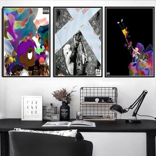 Rage Rapper Hip Hop Music Album Star Canvas Painting Posters and Prints Cuadros Wall Art Picture for Living Room Home Decoration
