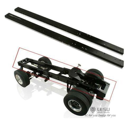 LESU 1/14 RC CNC Chassis Rail MAN TGX 26 540 Sca R470 4*2 Tractor Truck Model TH02381-SMT3