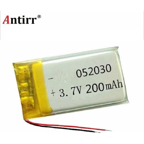 Polymer lithium ion battery 3.7V 502030 can be customized wholesale CE FCC ROHS MSDS quality certification free shipping