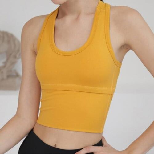 WHOUARE Sports Bra Woman Fitness Top Crop Top Sport Yoga Gym Essentials Bra Without Bones Breathable Shockproof Woman Yoga Bra