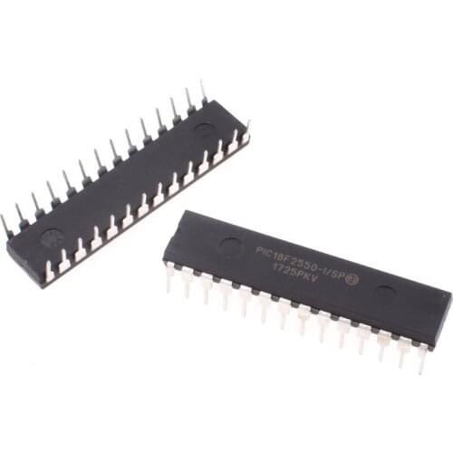 1PCS PIC18F2550-I/SP PIC18F2550 18F2550 DIP28