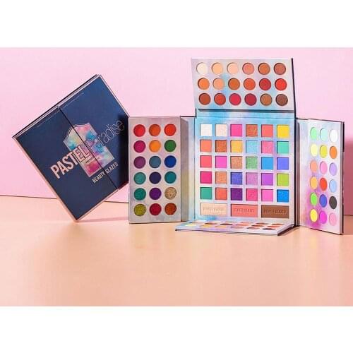 105 Colors BEAUTY GLAZED Eyeshadow Palette Matte Glitter Eyeshadow Makeup Palette Waterproof Long Lasting Paleta De Sombras