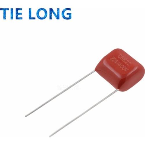 20PCS 400V224J 400V 0.22UF 220NF 400V 224J 224 CBB P10 Polypropylene film capacitor