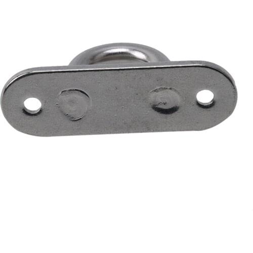 304-M6 M5 M8 Oval Eye Board Marine Deck Buckle Staple Boat Shade Sail Mounting Fastening Set - 304 Marine Grade Stainless Steel