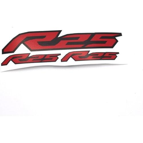 K-sharp MOTORCYCLE HELMET WHITE OR BLACK VINYL STICKER FIT YAMAHA YZF -R25