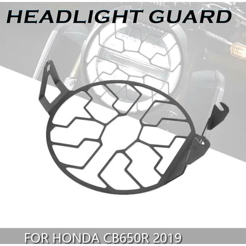 FOR Honda CB650R CB650 650R 2018 2019 2020 2021 Motorcycle Headlight Headlamp Grille Headlight Grille Guard Cover Protector