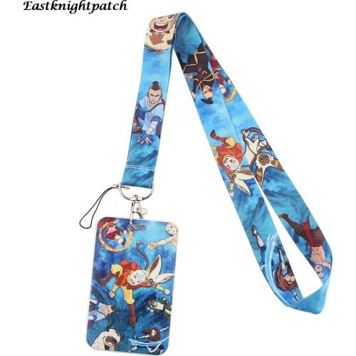E2768 Cartoon Magical Story Lanyard Keychain key Badge ID Mobile Phone Rope Cute Gifts Lanyard With Card Holder