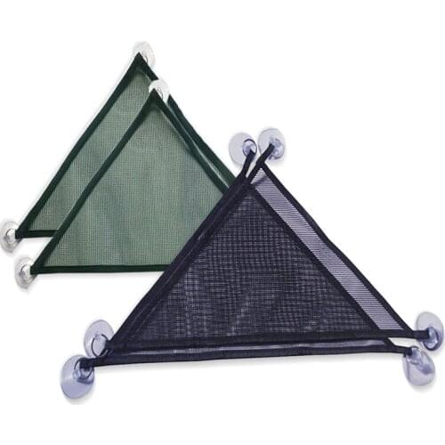 4 Pieces Reptile Hammock, Reptiles, Lizard, Triple-Cornered, Toys with Suction Cups