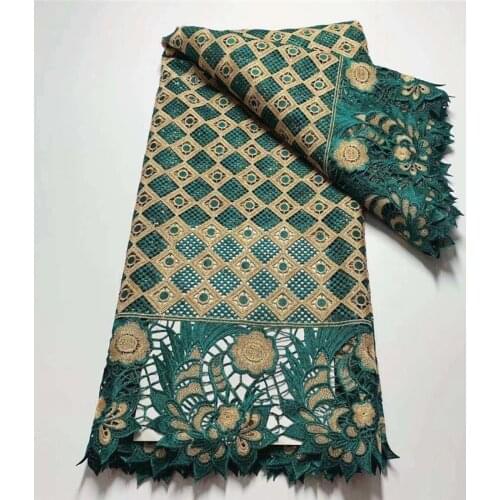 Tissu dentelle mariage guipure lace fabric cord lace for nigerian party latest african laces high quality5yard