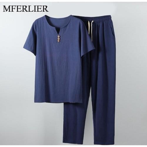 Summer shirt men 5XL 6XL 7XL 8XL 9XL 10XL Cotton linen Bust 155cm shirt men 5 Colors