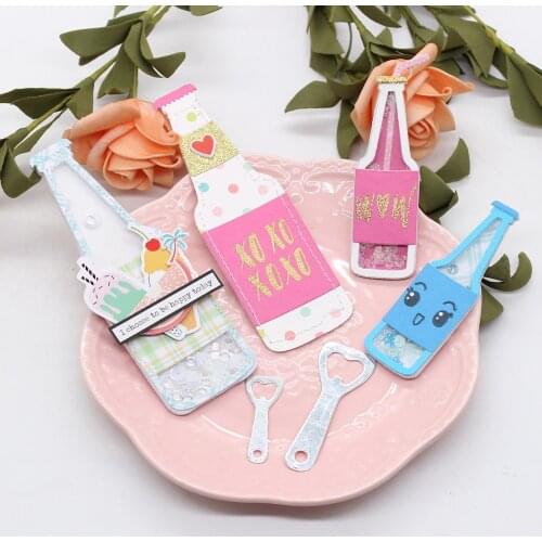 YPPCRAFT Soda Bottle Shaker Metal Cutting Dies Stencils for DIY Scrapbooking Decorative Embossing DIY Paper Cards